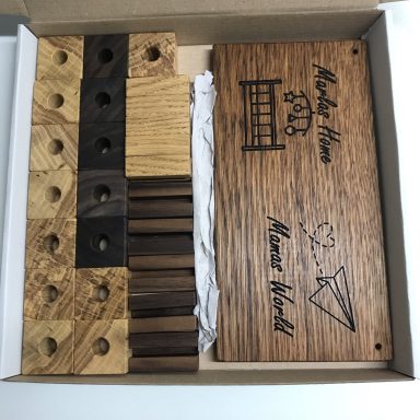 Halter für Schriftzüge